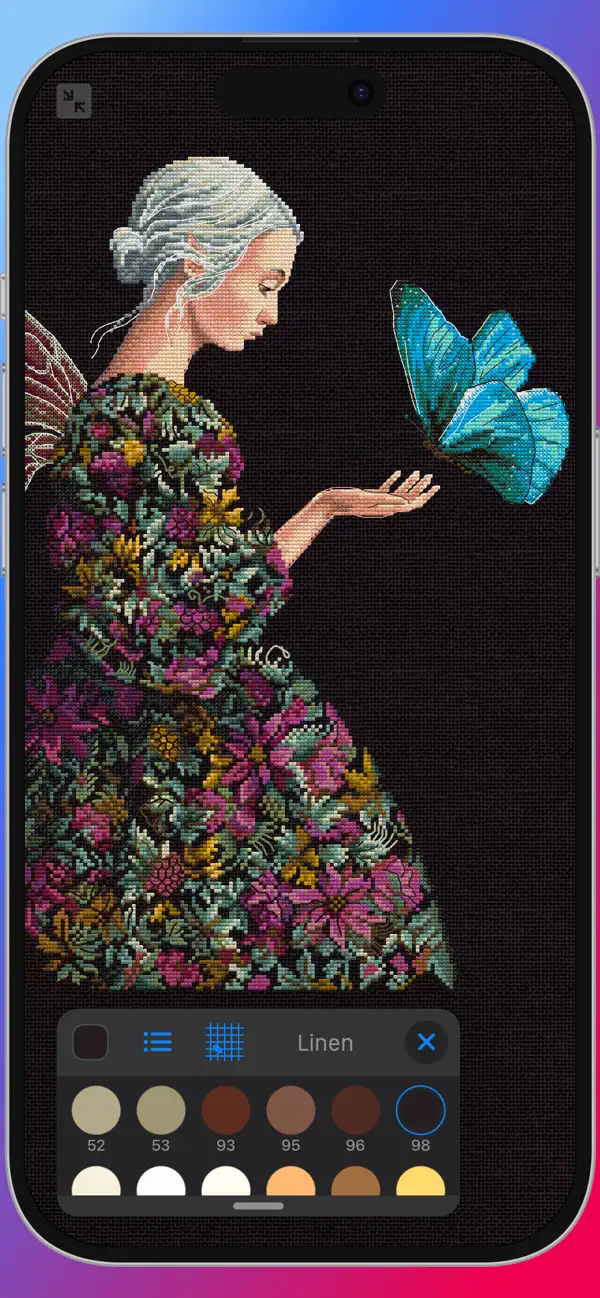 #1. Cross Stitch Saga (iOS) 由: Irina Kopylova