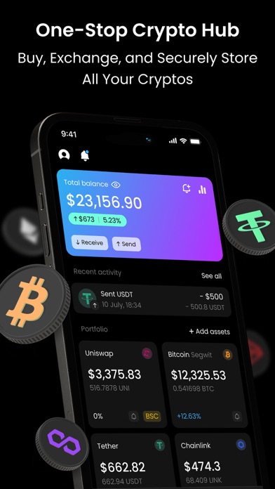 Noone Wallet Screenshot 1 - AppWisp.com Noone Wallet Screenshot 1 - AppWisp.com