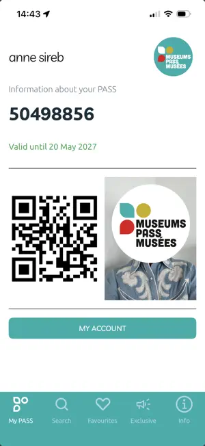 Museums-PASS-Musées screenshot 2