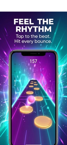 Beat Bounce: Tiles Hop EDM screenshot
