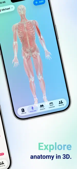 Clino: Symptom tracker 3D screenshot 3