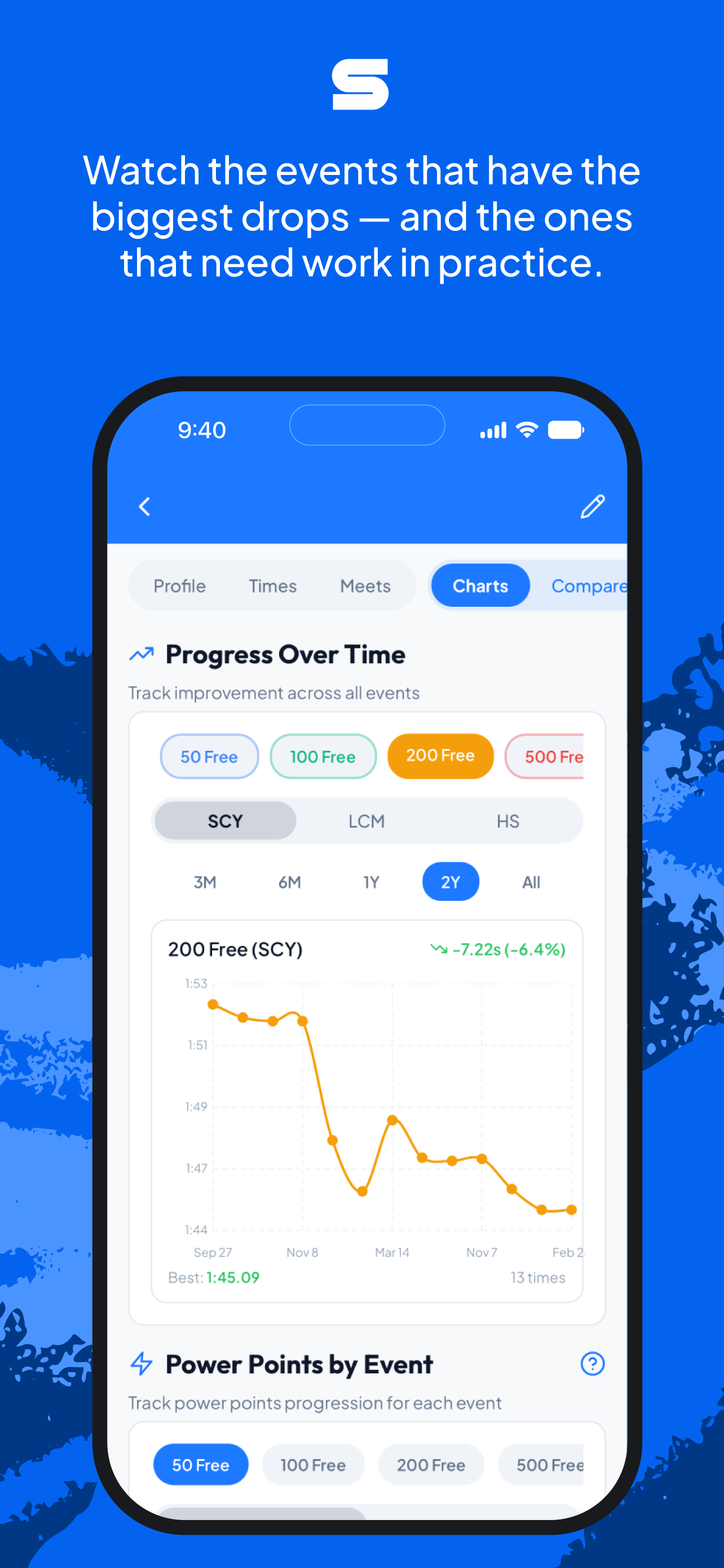SwimTrackApp screenshot 5