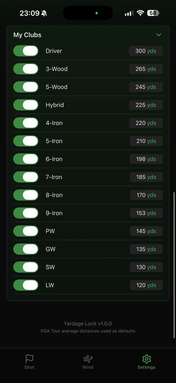 iPhone screenshot