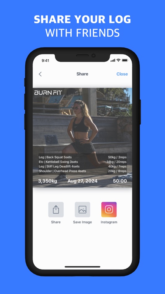 #8. BurnFit - Workout Plan & Log (iOS) By: Bunnit
