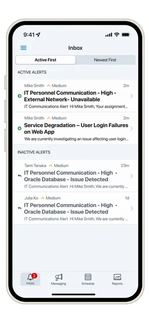 xMatters screenshot 1