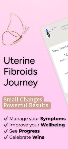 Uterine Fibroids Journey iPhone screenshot