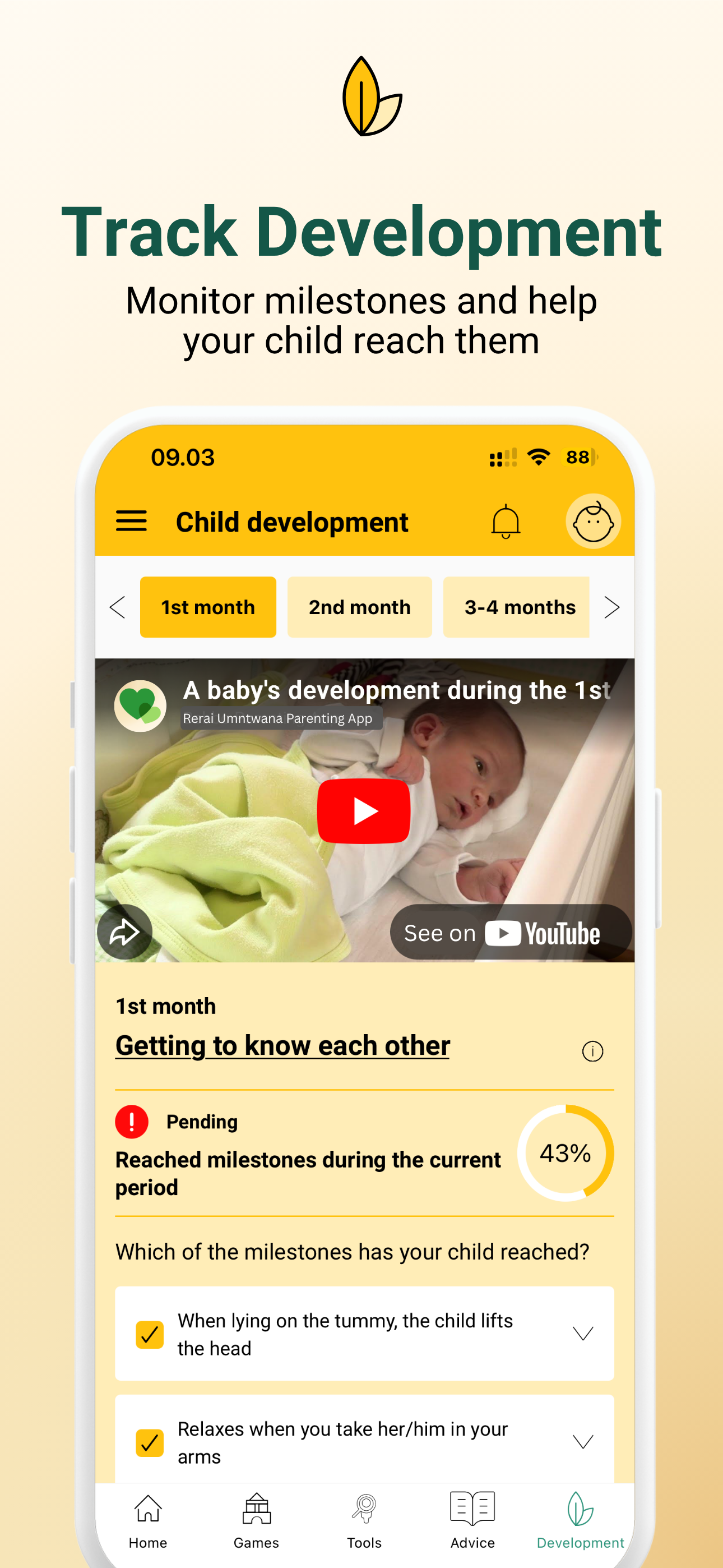 Rerai Umntwana parenting app