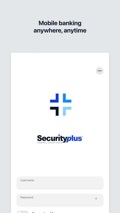 Screenshot #1 pour Securityplus FCU Mobile