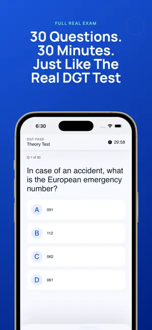 DGT Pass: Practice and Test screenshot 3