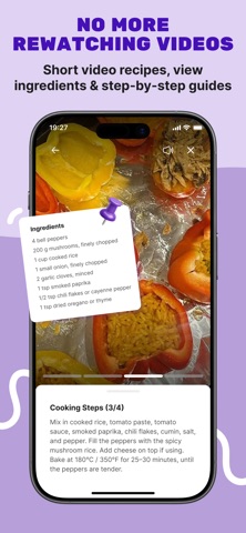 Sauce.it Social Video Recipes screenshot