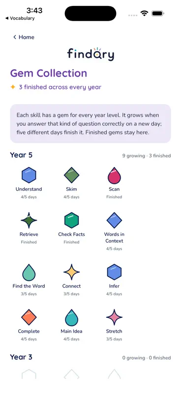 Findory Comprehension screenshot 5 of 6