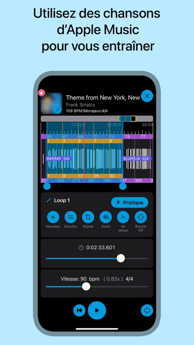 Screenshot #2 pour Music Looper - for Musicians