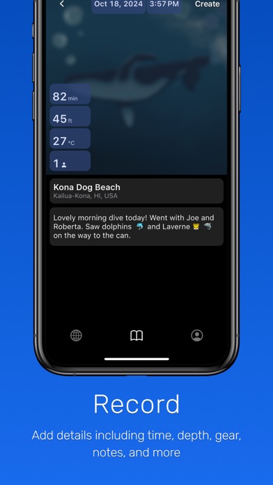 DiveWith iPhone screenshot 4 - Sports app