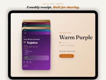 Setto: Your Personal DJ iPad screenshot