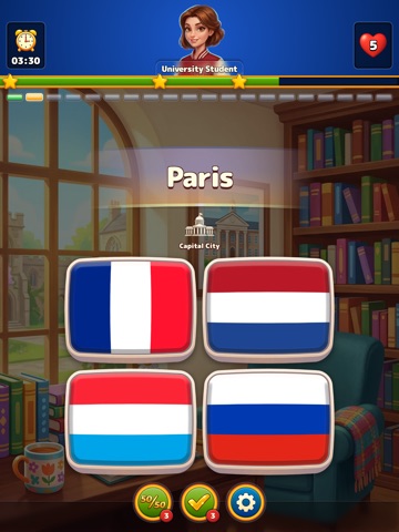 Flags of the World Best Trivia iPad screenshot