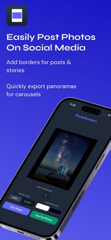 PhotoBorder+ Screenshot 1 of 5