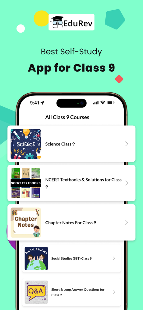 Class 9 Study App by EduRev screenshot 1