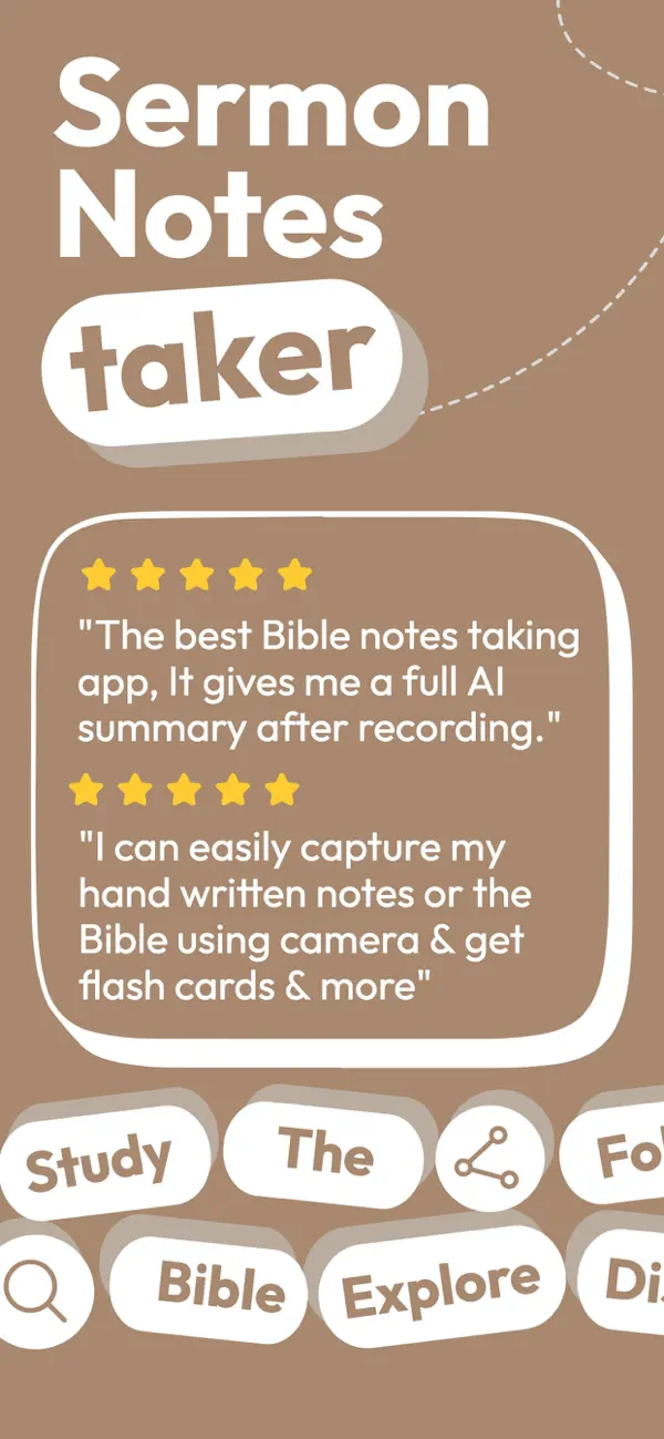 #1. Edena - Sermon Notes Taker (iOS) Podle: Lantiex (PTY) LTD