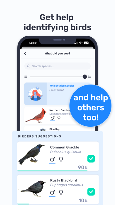 Birda - Bird App Screenshot