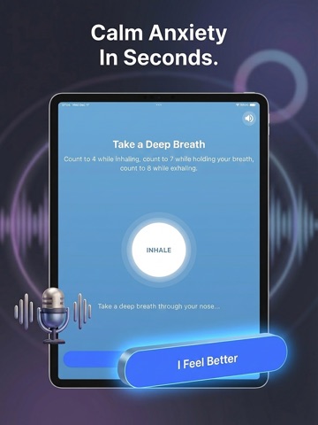 Live Talk & Chat-Mental Health iPad screenshot