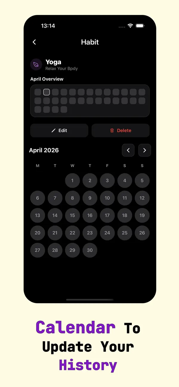 #4. Habit Tracker - MyHabitPro (iOS) By: LIK JOU LEE