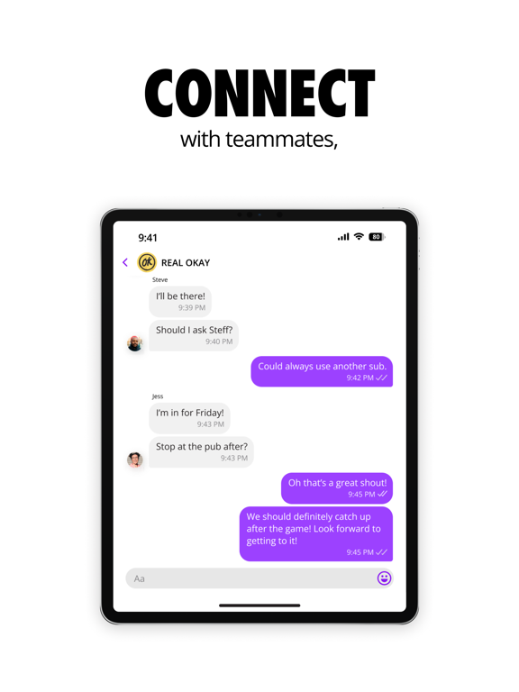 Bantr Sports iPad screenshot 4 - Sports app