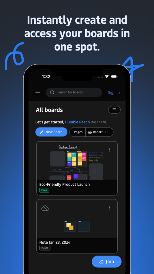 #3. Instaboard: Whiteboard & Plan (iOS) Által: Instaboard Ltd.