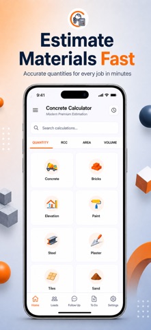 concrete calculators Screenshot 4 of 5