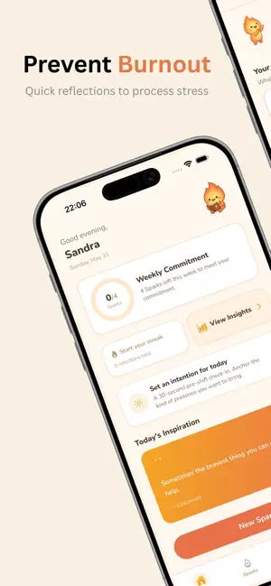 Ember (Burnout Prevention) screenshot 1