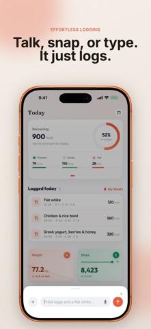 CutWise: AI Calorie Counter Screenshot 2 of 8