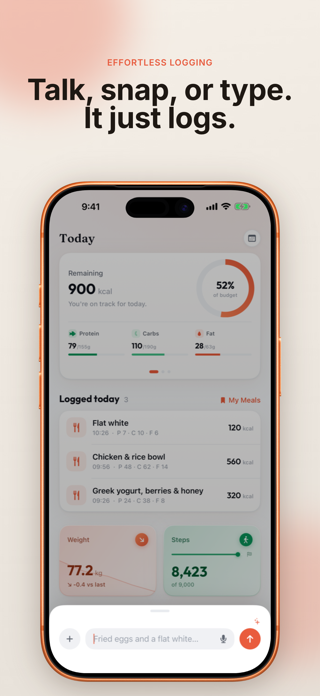 CutWise: AI Calorie Counter Screenshot 2 of 8