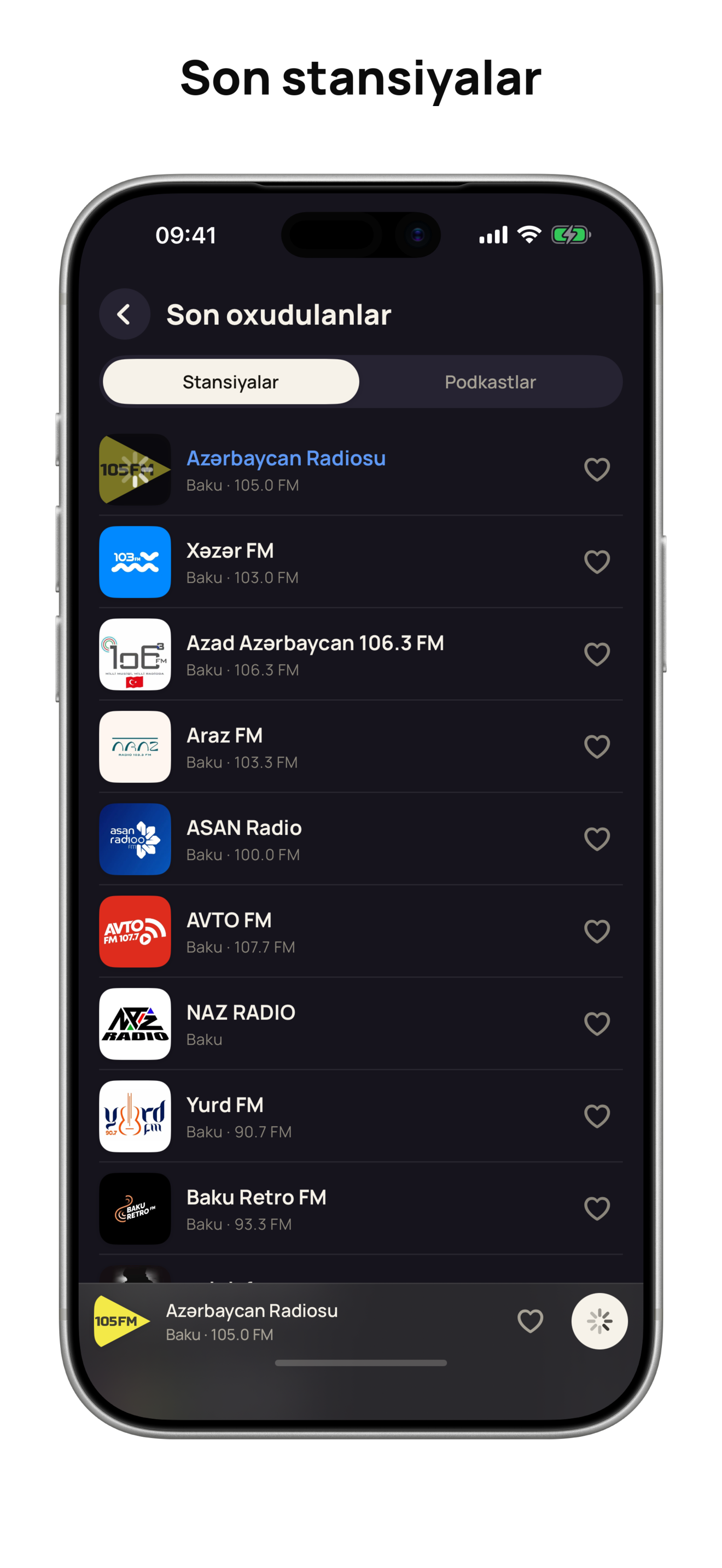 Azeri Radio: Live FM Online screenshot 5