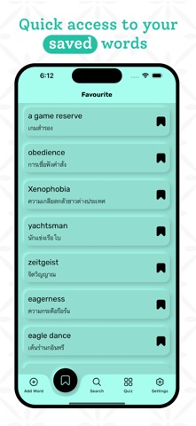 Thai | Thai Dictionary iPhone screenshot
