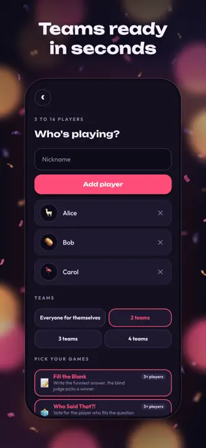 Party Games Hub: Team Play screenshot 2