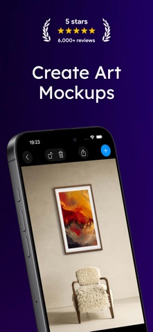 ArtStage - Display Your Art iPhone screenshot