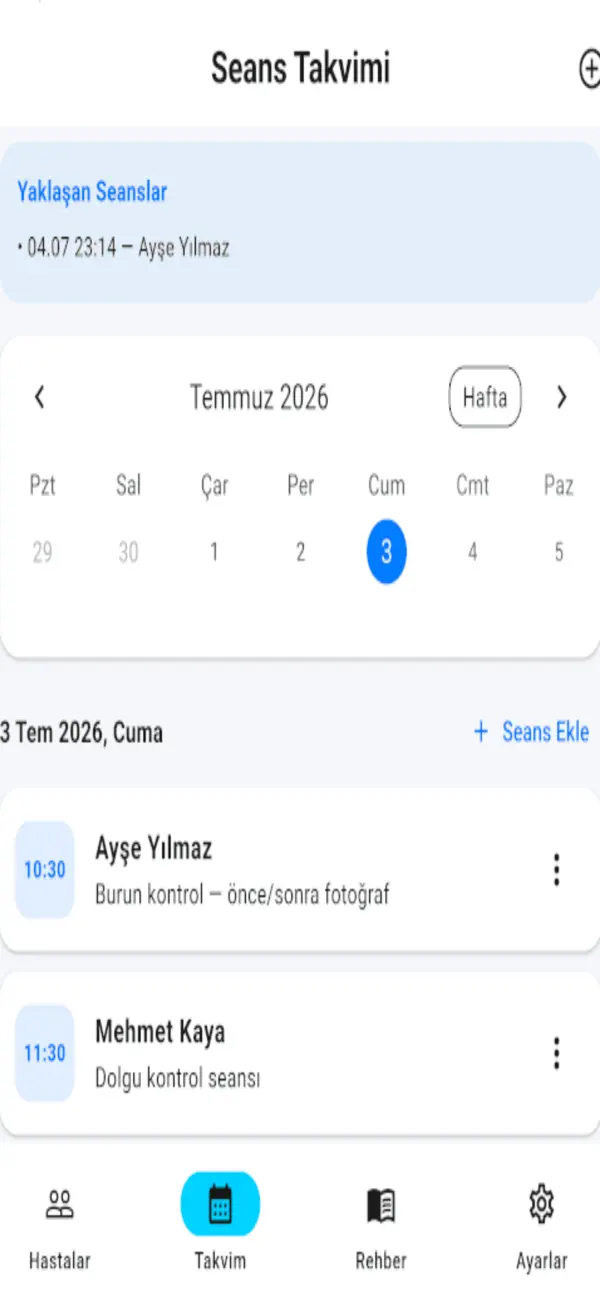 Screenshot #3 pour Klinik Hasta Takibi