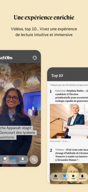 Le Nouvel Obs Infos & Analyses iPhone screenshot 3