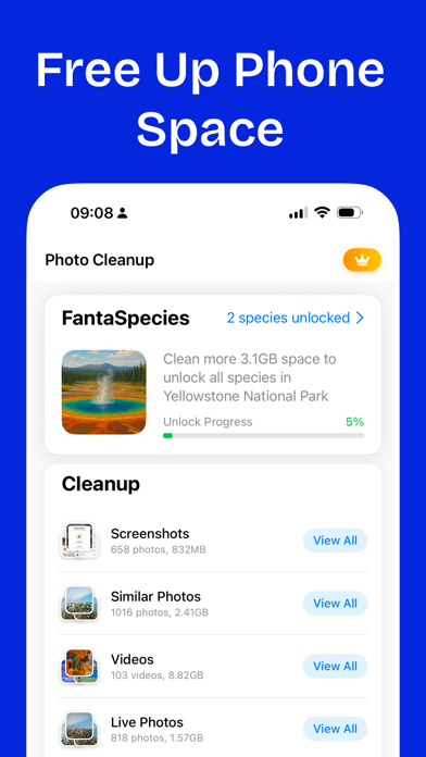 Cleaner Ultra: FantaSpecies Screenshot