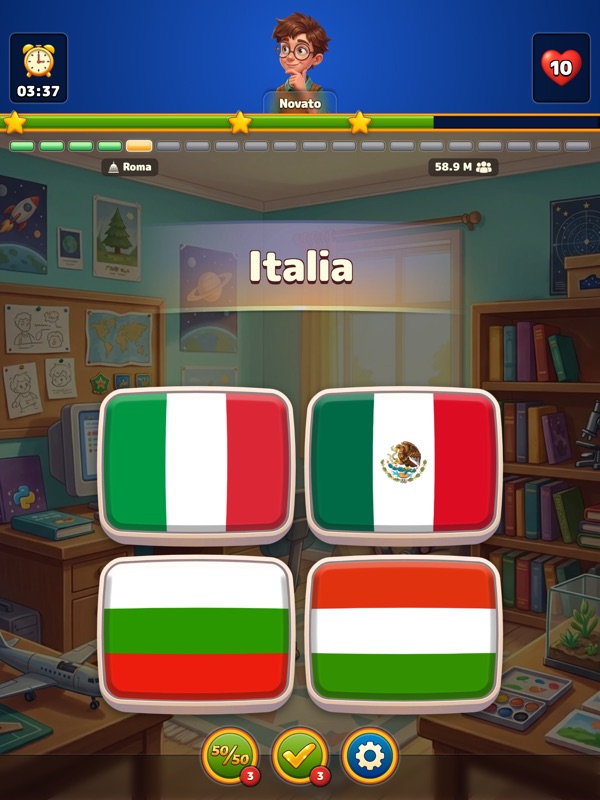 Banderas y Capitales del Mundo screenshot 9