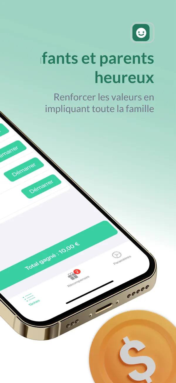 Screenshot #2 pour Corvée et Récompense