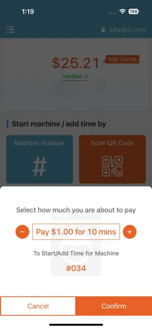 Laundry Connect Pay screenshot 3