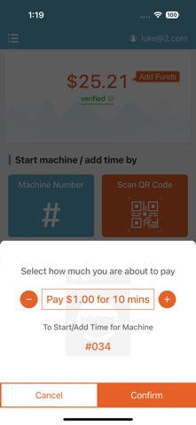 Laundry Connect Pay Screenshot 3 of 5