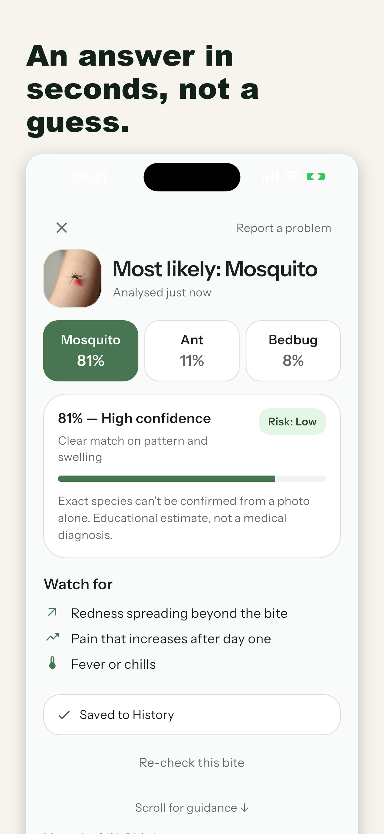Insect Bite Identification screenshot 2
