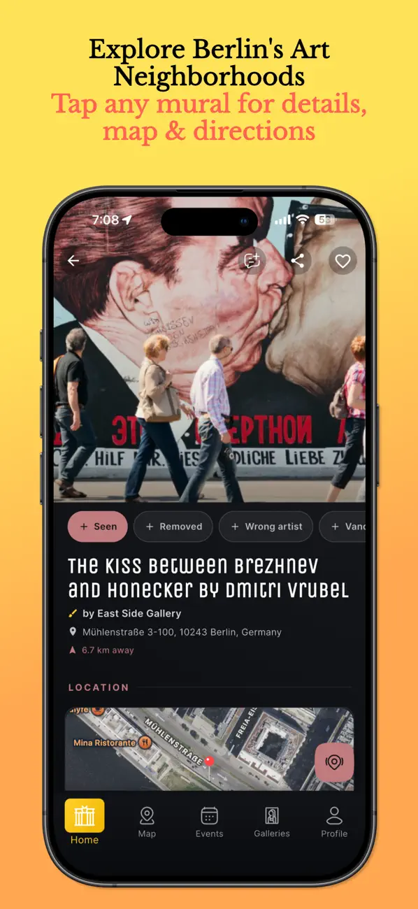 Screenshot #3 pour Berlin Art Walk - Murals & Map