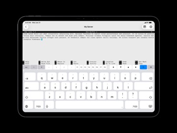 Easy SSH iPad screenshot 4