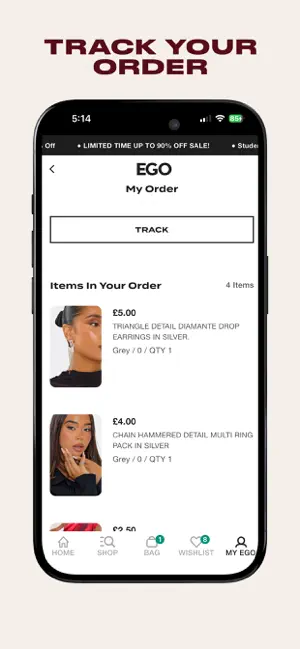 EGO: Women’s Clothing & Shoes iPhone screenshot 6