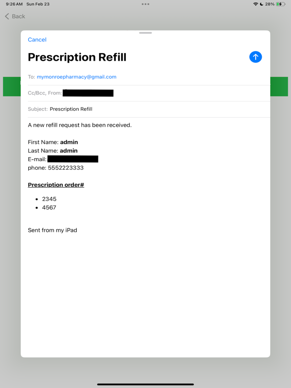 Monroe Pharmacy by Mydesh Inc iPad screenshot 5 - Medical app