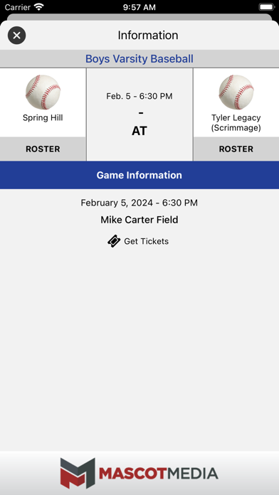 Spring Hill Panther Athletics Screenshot