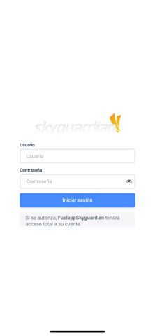 FuelApp Skyguardian screenshot