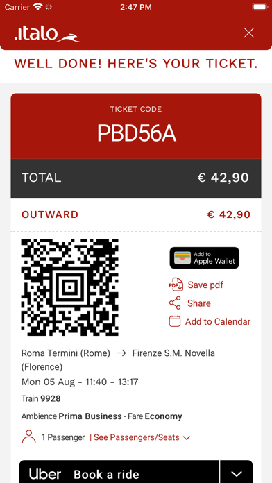 Italo: Italian Highspeed Train Screenshot